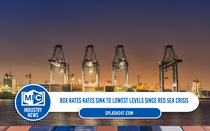 Container Box rates rates sink to lowest level
