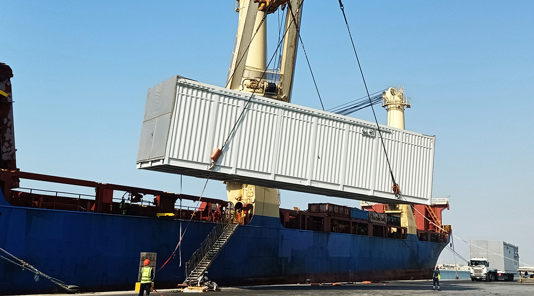 Breakbulk shipment